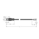 Actuator And Sensor Cable, PP-EPDM Connection Cable   RKCV4.4T-5/TFW