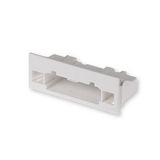 NK4P.W | Panel mounting adapter 4p panel mounting adapter wht