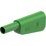 4 mm plug, solder connection, 2.5 mm², CAT II, CAT III, green, 66.2022-25
