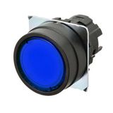 Pushbutton A22NZ 22 dia., bezel plastic, flat, momentary, cap color tr A2270011R