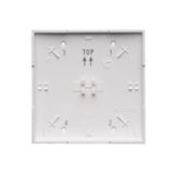 Double loudspeaker socket, Silver matt, metalic