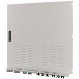 XSDMRV4097510 Box Solution door, ventilated, IP42, right, HxW=975x1000mm, grey