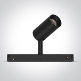 42110L/B/V BLACK DALI 8W CCTV 48V IP20 HONEYCOMB ADJUSTABLE