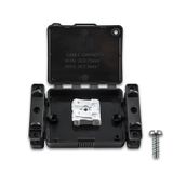Installation box for connecting lights, 2x input, 1x output, 2 poles (+/-)
