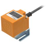 Inductive proximity sensor, 20 mm, unshielded, NPN/NC, 2 m cable TLNN1260M