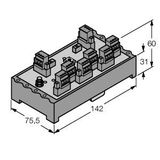 IP20 Junction Box, 6-Channel FOUNDATION Fieldbus and PROFIBUS-PA   JRBS-40SC-6R/EX