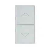 TWO HALF BUTTONS WITH ARROWS FOR IOT ROLLING SHUTTER WHITEK 1 MOD. S44