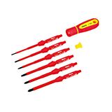 VDE screwdriver replacement blades, 8 piece set
