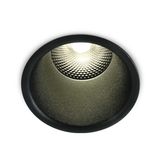 BLACK 15W WW 24deg IP20 230V DARK LIGHT