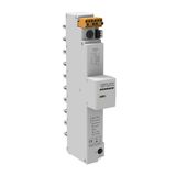 Surge arrester, 3+1 TT, Cl. I+II+III, 300V / 7.5kA + fuse