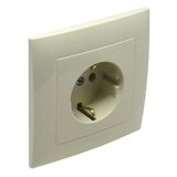 MONOBL EARTH SOCKET (SKO TYPE) IVORY