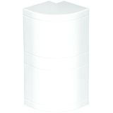 OUTSIDE ANGLE F/185X65 MODULAR TRUNKING WHITE