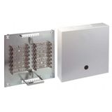 Telephony Metal Distribution Box VKA4,140p.,Back Mount Frame