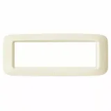 YES MOULDED FR.PLATE 6M.BLANC WHITE