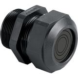 Cable gland Prog. ML synth. GFK M25x1.5 Black RAL 9005 cable Ø6.0 - 20.5mm