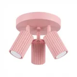 Ceiling lamp KARBON 3P pink