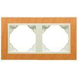 DOUBLE FRAME BEECH/PEARL