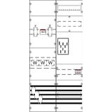 WF27KB22 7RE 2FB Complete panel according to FNN In 250A with three-point fastening