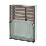 Mi Rail system cabinet IP65, 630A, 5-pole, BM6 450x600mm, Vertical (Mi 6659)