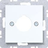 Centraalpl Ã˜22,5 mm, A.x/C.x/S.1/B.x/Q.x/K.x lichtwit gl.
