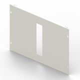Faceplate for horiz. DPX-IS 250 4P 24M