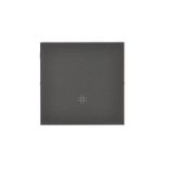 Single button for switches and push buttons, graphite mat