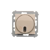 Time switch with relay 8A, cream white/electro white