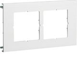 XXXBlende 2-f, BR, 100, PVC, pure white