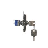 Single socket outlet with Schuko earthing, beige, 16A