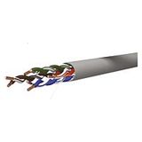 EMOS data cable UTP 4x2x0.5 CAT 5E CCA PVC packaging 305m wire gray
