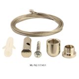 Set for hanging profile ZQ, ZR, ZK, length 2m, 1 pc