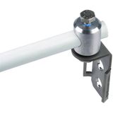 Clip f. tensioning straps W 30mm StSt with clamping bolt Al D 16mm f. 
