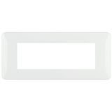 FRAME 6 MOD F/ ADAPTER 6 MOD WHITE