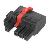 PCB plug-in connector, female plug, 7.62 mm, Number of poles: 5, 180°, PUSH IN with actuator, PUSH IN without actuator, Clamping range, max. : 10 mm², Box