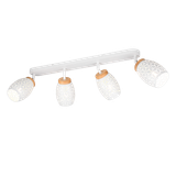 Bidar spotlight 4-pc E14 matt white