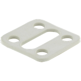 FLAT GASKET FOR APPLIANCE CONNECTOR 18MM FPM black