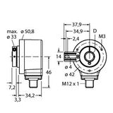 Incremental Encoder Industrial Line   REI-12H15T-2B2048-H1181