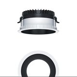 PANOS R R200 2k-840 SWI H BK WH - LED ceiling-recessed luminaire
