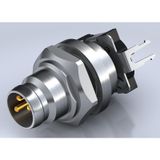 Built-in plugs, M8, Mounting thread: M8, Number of poles: 3, Strand / cable length:
