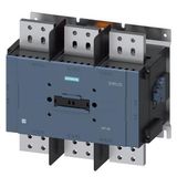 power contactor AC-1 2650 A / 690 V / 40 °C 3-pole, Uc: 100-240 V