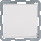 SCHUKO soc. out. hinged cover, enhncd contact prot., Q.1/Q.3, p. white