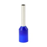 Single insulated sleeve terminal HI 1.5/10-ni blue, Al/Cu