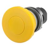 Mushroom push-button Ø 40, yellow