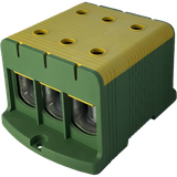 Primary terminal FT1240G3 3Р,  Cu:35~240 / Al:35~240 mm², yellow/green