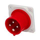 Built-in socket 13370 IP44 400V 16A 4P 6h