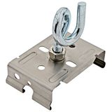 AUTCLICK trunking rail fastening clip for chain suspension