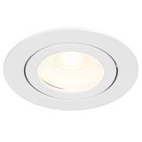 PUNTO LED 5W/8W 927/930/940 36° 230V IP65/IP20 dimm white