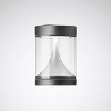 Bollard luminaires 8841 CLO (normal) Lens Anthracite tubular ETDD 9,50W 850lm 70 rotationally sym. wide (RB) IP65 IK04 5 SDCM