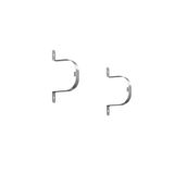 Wall mounting L 115 B 13 H 62 colour: inox