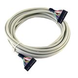 connection cable - Twido discrete input to Telefast - 2 x HE10 - 1 m